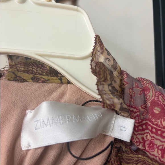 Zimmermann Multicolor Paisley Long Sleeve Dress - Picture 3 of 4